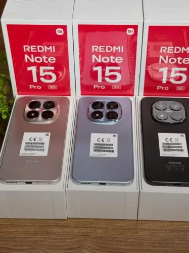 Xiaomi Note 15 Pro 5G 256/8 4K câmera 200 mpx Lacrado