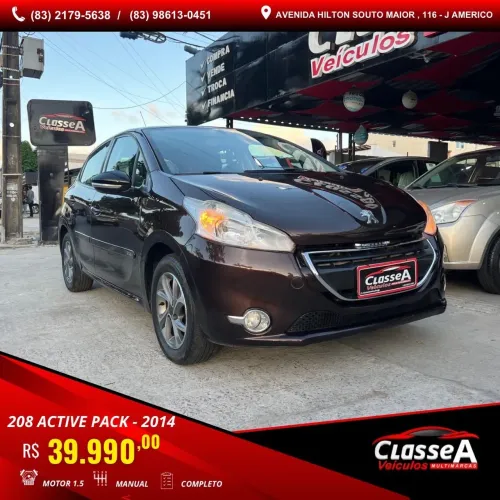 Peugeot 208 Active/active Pack 1.5 Flex 8V 5P 2014
