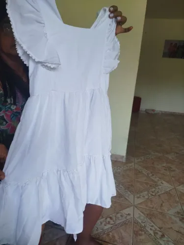 Vestido branco infantil 