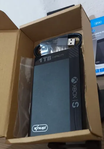 HD 1Tb Externo para seu Xbox Séries S Knup USB 3.0