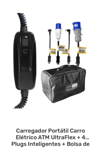 CARREGADOR PARA CARRO ELÉTRICO NOVO NA CAIXA