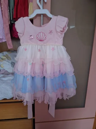 Vestido de festa bebê