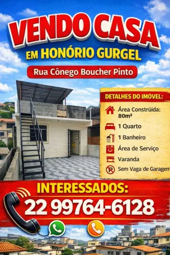 Casa perto da Estação de Honório Gurgel