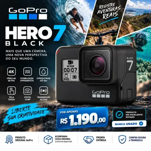 Gopro Hero 7 - Usada