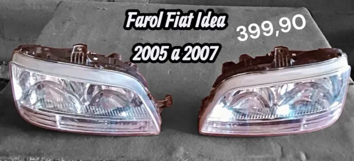 Farol Fiat idea