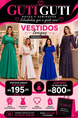 Vestido longo 10 por