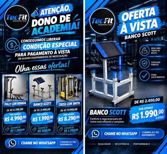 Aparelhos de musculação
