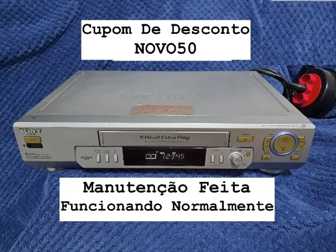 Video Cassete Sony 5 Cabeças SLV-EX5S