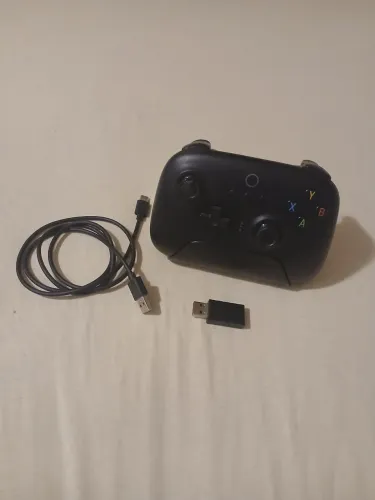 Controle 8BitDo 2.4G Sem Fio + Receptor USB