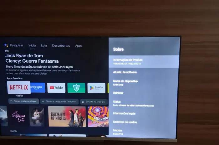 TV TCL 55 QLED 4K
