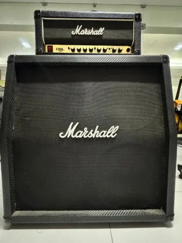 Cabeçote Marshall dsl 15h + gabinete Marshall 4x12