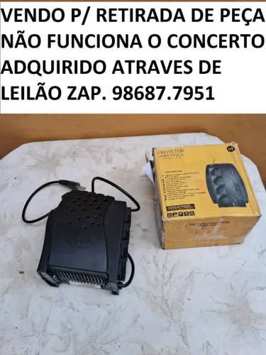 Estabilizador 500va ( novo s/ uso ) adquirido de leilão não funciona zap. 98687.7951