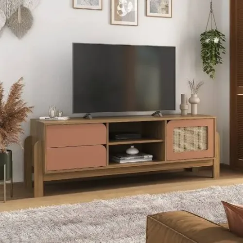 Rack VINTAGE 2Gavetas 1Porta PROMOÇÃO