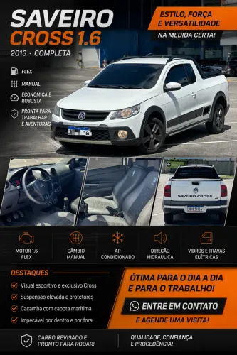 Volkswagen Saveiro Cross 1.6 MI Total Flex 8V CE 2013