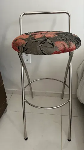 Cadeira de Bancada Inox