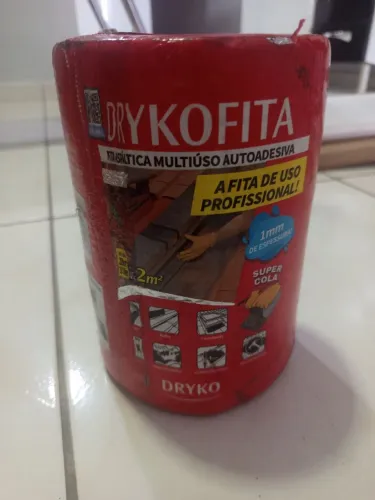 Fita asfáltica multiuso auto adesiva da Drykofita