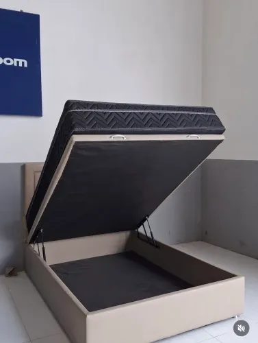 Cama Box Baú Blindado + Colchão Ortobom Molas Ensacadas - Entrega Imediata