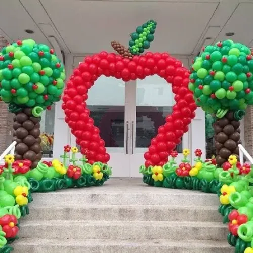 Arte com balões 