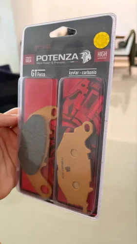 Pastilha de Freio dianteira MT 03/ YZF R3/ XMAX 250 Potenza GT Forza (Metálica)