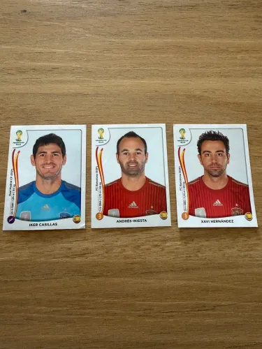 Figurinhas copa do mundo 2014 Espanha