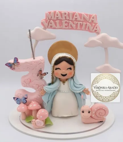 Topo de bolo personalizado