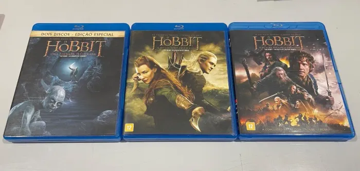 Trilogia O Hobbit em Blue-Ray