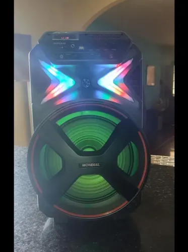 Caixa de som amplificada mondial 