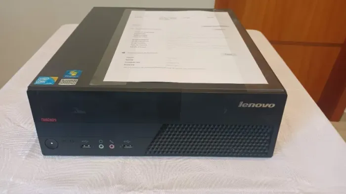 Desktop Lenovo ThinkCenter Core 2 Duo 3ghz 4Gb RAM e 240GB SSD Win10Pro(pt-br)