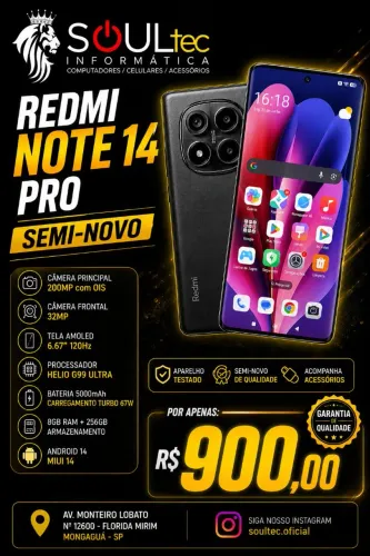REDMI NOTE 14 PRO