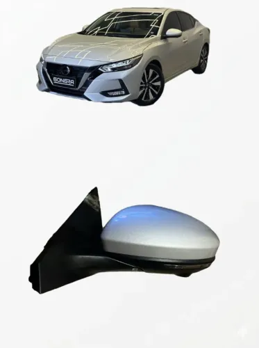 Retrovisor Nissan Sentra Exclusive 2023 2024 2025/26 Esquerdo (Usado)