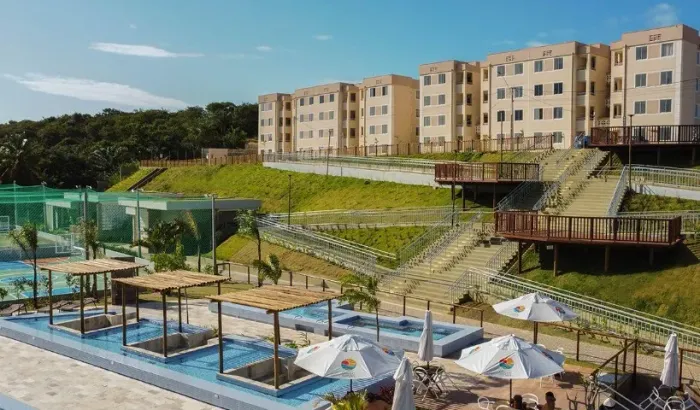 Alugo apartamento em Pium, residencial Mirantes Caminho do Mar 