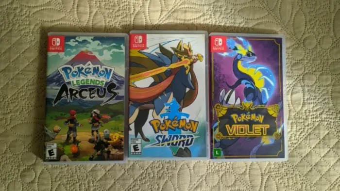 COLEÇÃO POKÉMON NINTENDO SWITCH - VEJA A LISTA COM VALORES INDIVIDUAIS