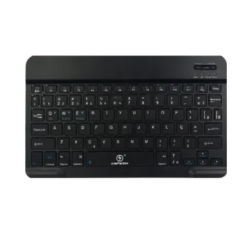 Teclado Bluetooth Portátil KA-690A - PRETO - Kapbom (ABNT2)