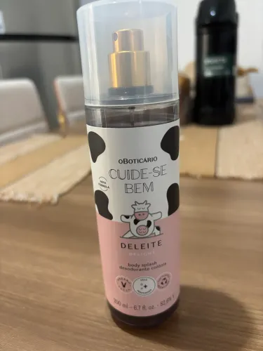Body Splash De Leite Boticário 
