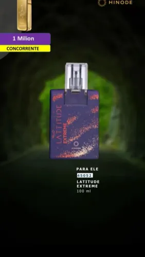 Perfumes linha latitude Hinode a pronta entrega aceitamos cartão de crédito *