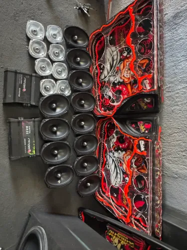 Som automotivo completo 