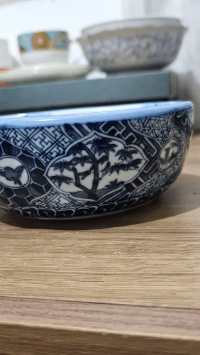 Tigela de cerâmica japonesa marca Sanyo