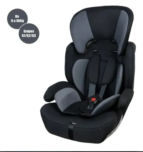 Cadeira Para Automóvel 9 A 36kg Grafite E Preto Styll Baby