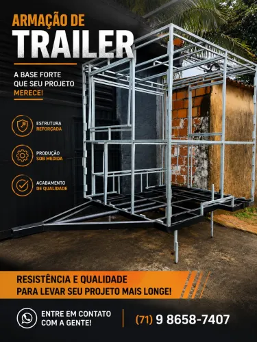 Armação de trailer