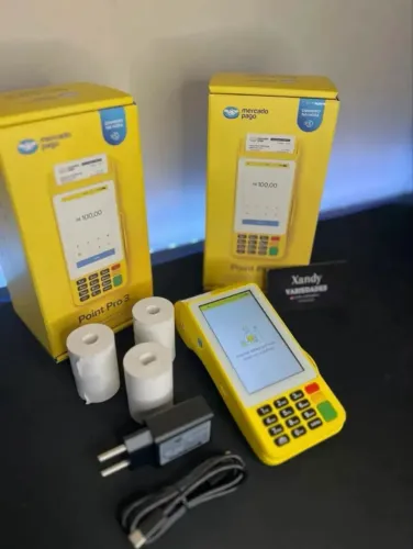 Nova máquina do mercado pago Point Pro 3 já disponível.