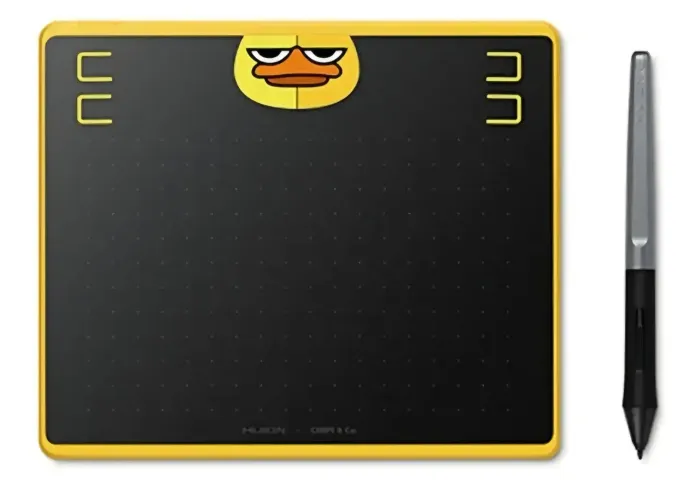 Mesa digitalizadora Huion Inspiroy HS64 HS64 amarelo