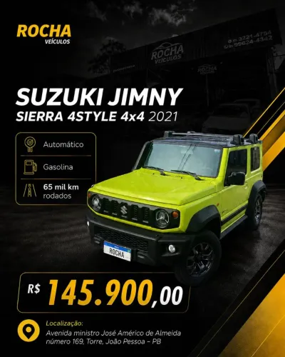 Suzuki Jimny Sierra 4style 1.5 16V AUT 2021