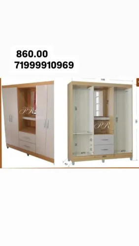 Guarda roupa casal espelho frontal penteadeira promoção 860 reais 