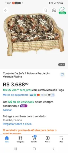 Poltrona jardim 200 