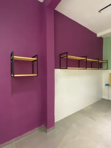 Prateleiras estilo industrial