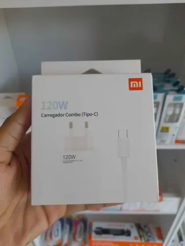 Carregador rápido 120w tipo c