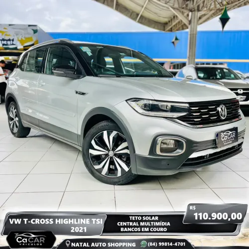 Volkswagen T-Cross Highline 1.4 TSI Flex 16V 5P AUT 2021