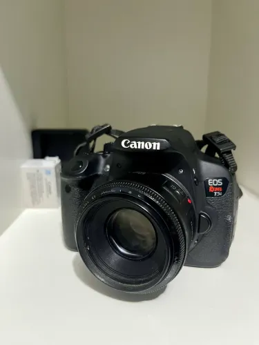 Canon T5i + 50mm 1.8 - Kit Ideal Primeira Câmera