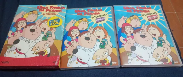 Dvd uma família da pesada - 2° temporada