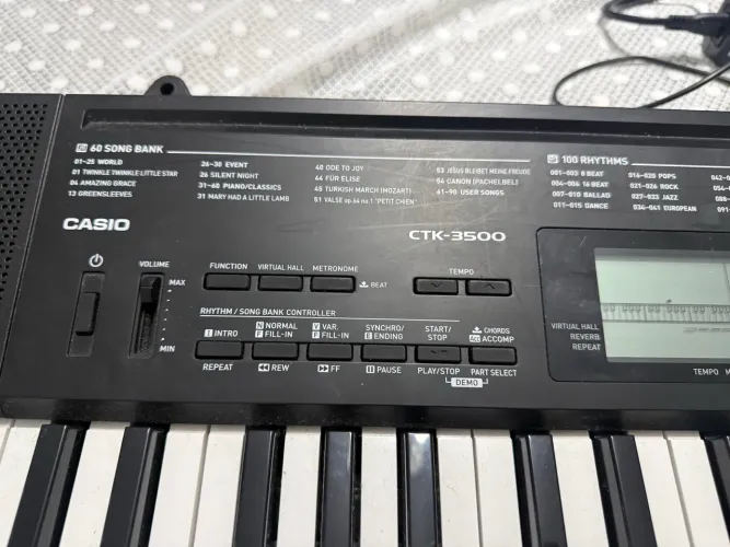 Teclado CÁSSIO CTK 3500